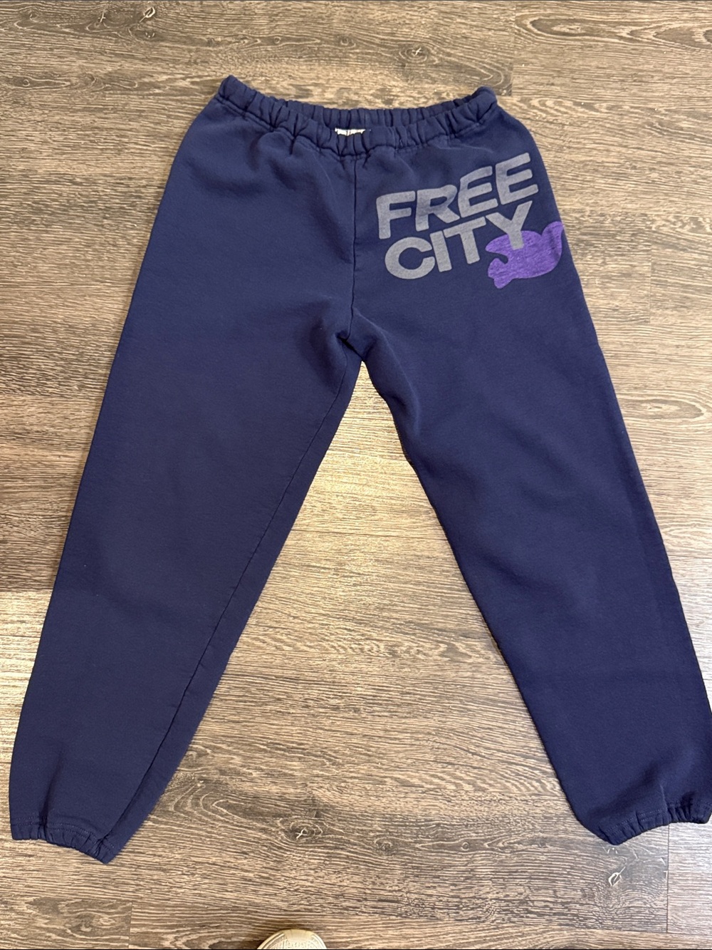 Freecity navy jogger women’s Small